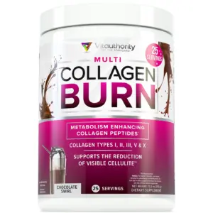 Vitauthority collagen protein powder chocolate flavor Wakefield MA